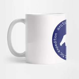 arctic expedition,polar bear Mug